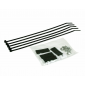 Протектор рама RACETECH Bi-material Frame Guard Black/Orange KTM 19-22 thumb