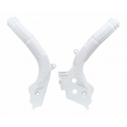 Протектор рама RACETECH Bi-material Frame Guard GASGAS/HUSQ/KTM White Протектор рама RACETECH Bi-material Frame Guard GASGAS/HUSQ/KTM White