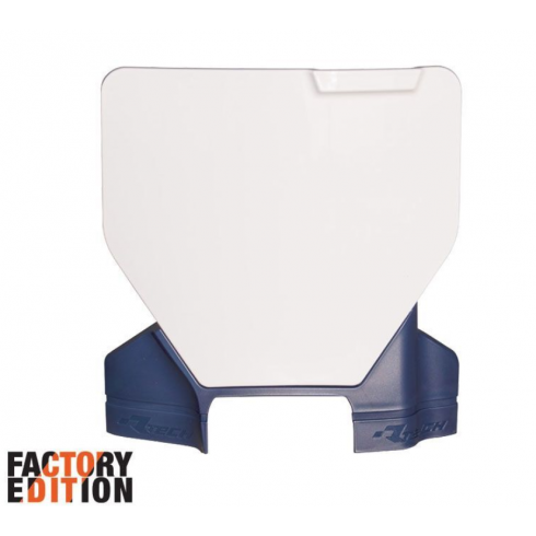 Табела за номер RACETECH Factory Front Number Plate Husqvarna 23-25 (White/Blue) Табела за номер RACETECH Factory Front Number Plate Husqvarna 23-25 (White/Blue)
