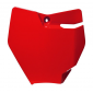 Табела за номер RACETECH Front Number Plate - Gas Gas MC65 21-25 (Red) thumb