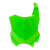 Табела за номер RACETECH Front Number Plate Neon Green Kawasaki KXF 250 17-21 / 450 16-23