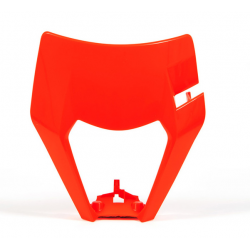 Маска за фар RACETECH Headlight Plastic Neon Orange KTM EXC