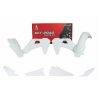 Комплект пластмаси RACETECH Plastic Kit - White Husqvarna TE/FE 20-23