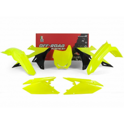Комплект пластмаси RACETECH Plastic Kit Neon Yellow/Black Suzuki RM-Z450 18-23