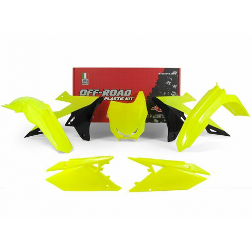 Комплект пластмаси RACETECH Plastic Kit Neon Yellow/Black Suzuki RM-Z450 18-23 Комплект пластмаси RACETECH Plastic Kit Neon Yellow/Black Suzuki RM-Z450 18-23
