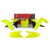 Комплект пластмаси RACETECH Plastic Kit Neon Yellow/Black Suzuki RM-Z450 18-23