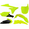 Комплект пластмаси RACETECH Plastic Kit Neon Yellow/Black Yamaha YZ250F 14-18 /450F 14-17