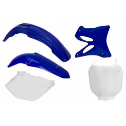 Комплект пластмаси RACETECH Plastic Kit OEM Color Blue/White Yamaha YZ125/250 02-05