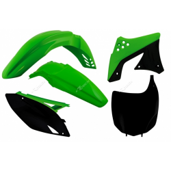 Комплект пластмаси RACETECH Plastic Kit OEM Colour (2012) Green/Black Kawasaki KX-F250 09-12