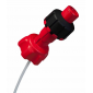 Адаптер за туба за гориво RACETECH Quick Fill Gas Can Conversion Kit (RED) thumb