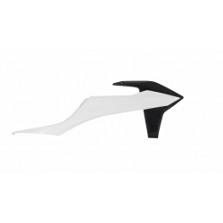 Пластмасови капаци за радиатор RACETECH Radiator Cover KTM 20-23 (White/Black)