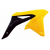 Пластмасови капаци за радиатор RACETECH Radiator Covers OEM Color (2016) Yellow/Black Suzuki RM-Z250 10-18 thumb