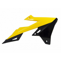 Пластмасови капаци за радиатор RACETECH Radiator Covers Yellow/Black Suzuki RM-Z450 18-23