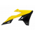 Пластмасови капаци за радиатор RACETECH Radiator Covers Yellow/Black Suzuki RM-Z450 18-23
