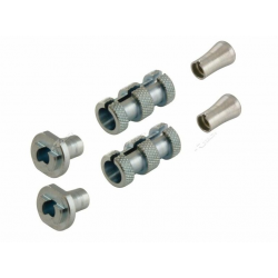 Монтажен комплект за протектори за кормило RACETECH Spare Mounting Kit Ø16-18mm FLX ATV Handguards