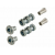 Монтажен комплект за протектори за кормило RACETECH Spare Mounting Kit Ø16-18mm FLX ATV Handguards