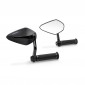 Огледала за мотор BARRACUDA X-VERSION RETROBAR END BLACK (PAIR) thumb