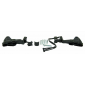 Монтажен комплект за протектори за кормило RACETECH Mounting Kit HP1/HP2 Handguard Black thumb