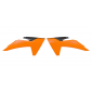 Пластмасови капаци за радиатор RACETECH Radiator Covers (Orange) KTM SX 65 24-25 thumb