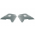 Пластмасови капаци за радиатор RACETECH Radiator Covers HUSQ TC 50 24-25 (Grey)