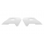 Пластмасови капаци за радиатор RACETECH Radiator Covers HUSQ TC 65 24-25 (White)