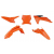 Комплект пластмаси RACETECH Plastic Kit (Orange) KTM SX 50 24-25