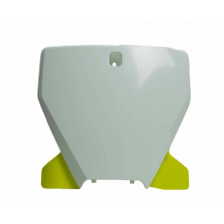 Табела за номер RACETECH Front Number Plate White/Yellow Husqvarna TC/FC 19-20 Табела за номер RACETECH Front Number Plate White/Yellow Husqvarna TC/FC 19-20
