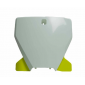Табела за номер RACETECH Front Number Plate White/Yellow Husqvarna TC/FC 19-20 thumb