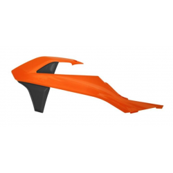Пластмасови капаци за радиатор RACETECH Radiator Scoops (Orange/Black)