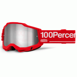 Мотокрос очила 100% ACCURI 2 WOLG MIRROR SILVER 