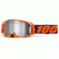 Мотокрос очила 100% ARmatic NEON ORANGE SILVER MIRROR thumb