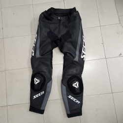 Кожен мото панталон SECA SRS BLACK ZH