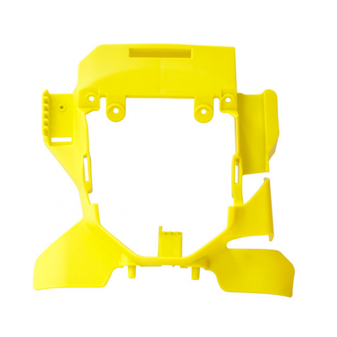 Маска за фар RACETECH Headlight Plasic Mask - Yellow Husqvarna 2024 Маска за фар RACETECH Headlight Plasic Mask - Yellow Husqvarna 2024