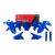 Комплект пластмаси RACETECH Plastic Kit - Complete Yamaha YZ 450F 23-25 (Blue)