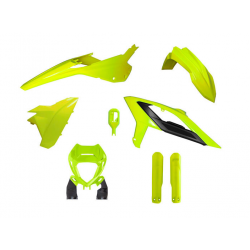 Комплект пластмаси RACETECH Plastic Kit - Complete BETA RR 23-24 (Neon Yellow)