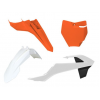 Комплект пластмаси RACETECH Plastic Kit 4 pcs KTM SX 65 16-24 (White/Orange)