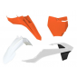 Комплект пластмаси RACETECH Plastic Kit 4 pcs KTM SX 65 16-24 (White/Orange) thumb