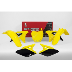 Комплект пластмаси RACETECH Plastic Kit OEM Color (2017) Yellow/Black Suzuki RM-Z250 10-18