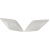 Вентилационни капаци за каска ICON AirFlite Chin Vent white