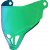 Визьор за каска ICON AIRFLITE FORCE CASHMONEY GREEN