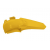 Заден калник RACETECH Rear Fender Yellow - Yamaha YZ 15-21
