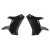 Пластмасови капаци за радиатор RACETECH T7 Revolution Radiator Covers Yamaha Tenere 700 19-24 (Black)