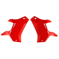 Пластмасови капаци за радиатор RACETECH T7 Revolution Radiator Covers Yamaha Tenere 700 19-24 (Red)