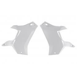 Пластмасови капаци за радиатор RACETECH T7 Revolution Radiator Covers Yamaha Tenere 700 19-24 (White)