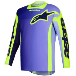 Мотокрос джърси Alpinestars Racer Portl PURPLE/YELLOW Мотокрос джърси Alpinestars Racer Portl PURPLE/YELLOW