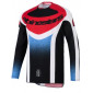 Мотокрос джърси Alpinestars TECHSTAR KNIF BLACK WHITE RED thumb