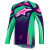 Мотокрос джърси Alpinestars TECHSTAR NOMUR PURPLE/GREEN/PINK 