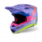 Мотокрос каска ALPINESTARS S-M10 JETT PURPLE/PINK thumb