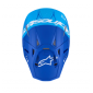 Мотокрос каска ALPINESTARS S-M10 FLOOD BLUE/BLK-CARB thumb