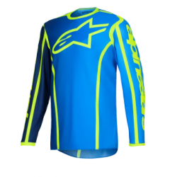 Мотокрос джърси Alpinestars FLUID APEX BLUE/YELLOW